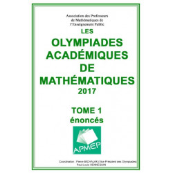 OLYMPIADES 2017 - Énoncés