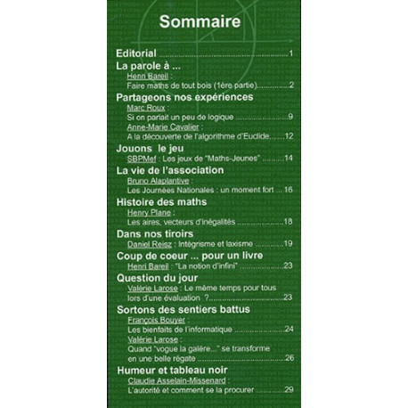 PLOT 3 - Troisième trimestre 2007