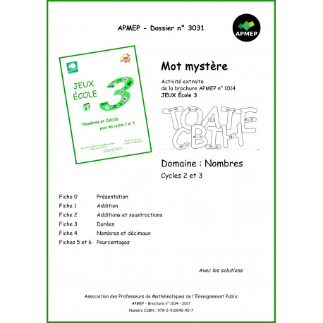 Mot mystère