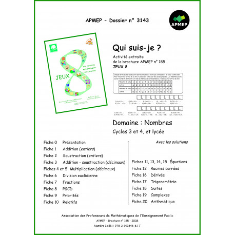 Qui suis-je ?