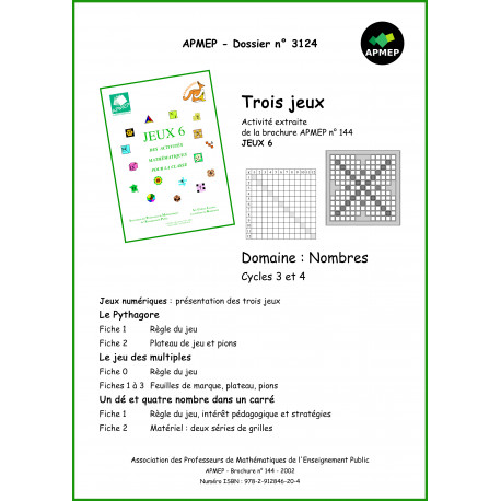 Trois jeux
