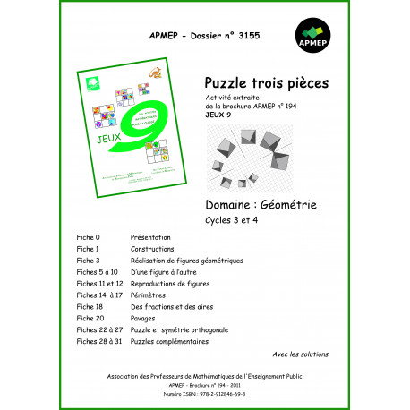 Puzzle trois pièces
