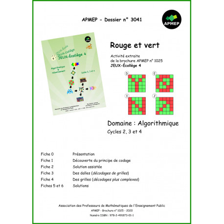 Rouge et vert