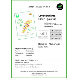 CRYPTARITHME - NEUF… POUR UN…