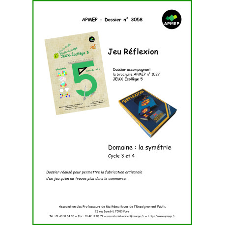 Jeu Réflexion