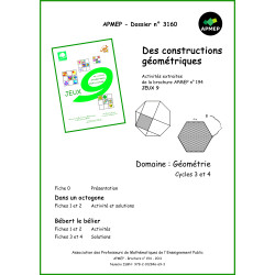 Des constructions géométriques
