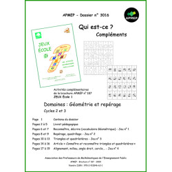 Qui est-ce ? Compléments