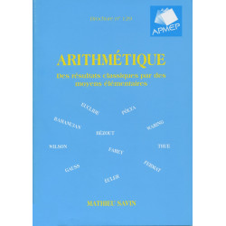  ARITHMÉTIQUE - Des résultats classiques par des moyens élémentaires 