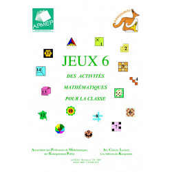 JEUX 6. DES ACTIVITES MATHEMATIQUES POUR LA CLASSE