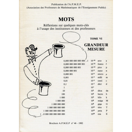 GRANDEURS - MESURES