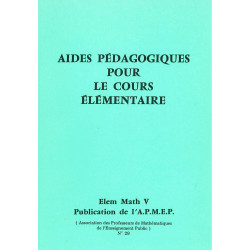 Elem-maths 5 - cours élémentaire
