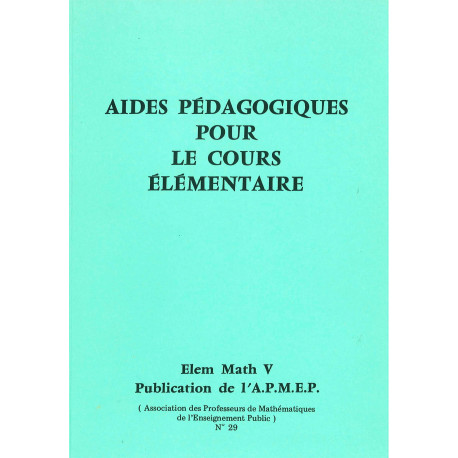 Elem-maths 5 - cours élémentaire