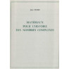 Matériaux pour l'histoire des nombres complexes