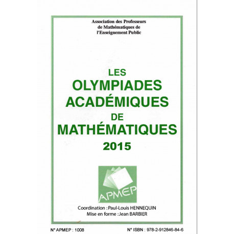 OLYMPIADES 2015