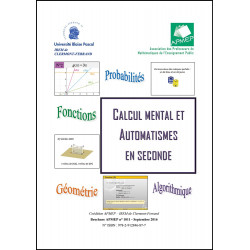Calcul mental et automatismes en seconde