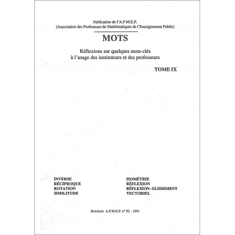 Mots IX